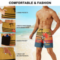 SolAzul Men's Quick Dry Swimming Trunks Board Shorts Blue Size L by Deal US