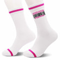 FujLoy Together We Fight Cancer Socks Chemo Awareness Survivor Gift Size 8 by Deal US