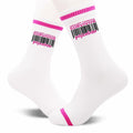 FujLoy Together We Fight Cancer Socks Chemo Awareness Survivor Gift Size 8 by Deal US
