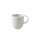Villeroy & Boch NewMoon Mug Porcelain 10.5oz Creamy White Dishwasher Safe by Deal US