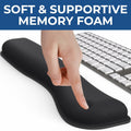 Everlasting Comfort Ergonomic Memory Foam Mouse Pad & Keyboard Wrist Rest by Deal US