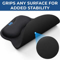 Everlasting Comfort Ergonomic Memory Foam Mouse Pad & Keyboard Wrist Rest by Deal US