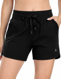 Haimont Women's Heather Grey Cotton Sweat Shorts 4" High Waist Pockets Size XXL by Deal US