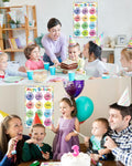PETCEE Watercolor Birthday Poster Classroom Decor 16.5x11.2 BirthdayPoster-A by Deal US