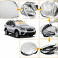 D-Lumina Windshield Sun Shade Subaru Forester 2019-2024 Foldable UV Blocker by Deal US