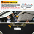 D-Lumina Windshield Sun Shade Subaru Forester 2019-2024 Foldable UV Blocker by Deal US