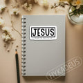 HYKADEUS Jesus The Way Truth Life Christian Bible Verse Stickers 3x1.5 Inch 3Pcs by Deal US