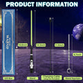 KingVows Light Up Magic Wizard Wand 14.3" Rechargeable Green Cosplay by Deal US