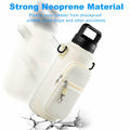 RRegeny Water Bottle Holder Strap for Hydroflask 32oz 40oz Cream Polyester by Deal US
