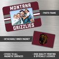 Rico Industries NCAA Montana Grizzlies Magnetic Picture Frame 5x6.75 Combo by Deal US