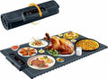 BOLEISE Electric Warming Tray Nano Silicone 3 Temp Settings White Size M by Deal US