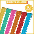 Qeeenar 16 Rolls 263ft Scalloped Bulletin Board Borders Trim Boho Color by Deal US