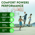 PerseveranX NASA Running Insoles Green XS M4.5-6.5 W5.5-7.5 by Deal US