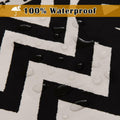 EVENHUG Halloween Waterproof Shower Curtain Set Grey 72x72 inch with Hooks by Deal US