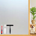 Dwersty Frosted Glass Window Privacy Film Static Cling 17.5x78.74in Anti-UV by Deal US