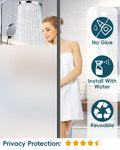 Dwersty Frosted Glass Window Privacy Film Static Cling 17.5x78.74in Anti-UV by Deal US