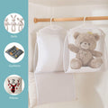 Hanging Pillow Drying Rack Net Large Capacity Foldable Mesh Bags 4pcs Large Size by Deal US
