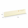 2PCS Acrylic Sink Splash Guard Beige Frosted Magnetic Water Barrier 17.5"x3.3" by Deal US