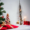 AYLIN OVERSEAS Wind Chime Christmas Bells 17in 4 Stainless Steel Rustic by Deal US