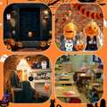 Gersoniel 339 Pcs Halloween DIY Craft Paper Ornaments Kit Pumpkin Ghost Bat by Deal US
