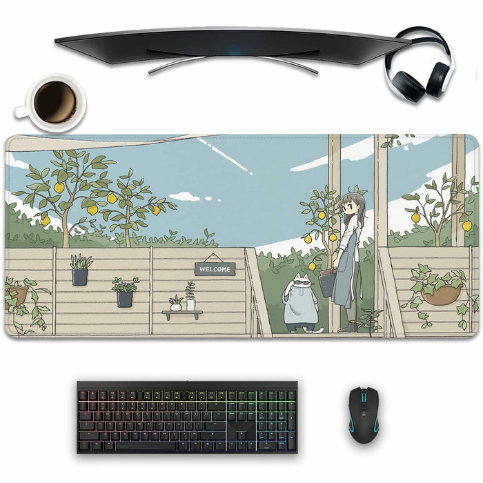 XCDZLNDL Anime Mouse Pad Large Extended Gaming Desk Mat 27.5x11.8 in Welcome by Deal US