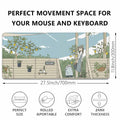 XCDZLNDL Anime Mouse Pad Large Extended Gaming Desk Mat 27.5x11.8 in Welcome by Deal US