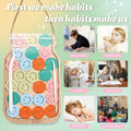 Goodangie00 Magnetic Reward Jar Classroom Board Kids Potty Training Wood Love by Deal US