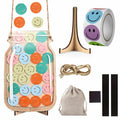 Goodangie00 Magnetic Reward Jar Classroom Board Kids Potty Training Wood Love by Deal US