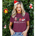 ZXCAHPT Christmas Shirt Women Merry Xmas Holiday Tee Coffee Tree Santa Size M by Deal US