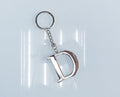 Lutong Letter Gift Set Key Ring & Bottle Stopper D Silver Metal 2 PCS by Deal US