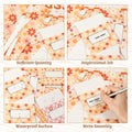 WATINC 97pcs Classroom Jobs Bulletin Board Set Groovy Orange Style by Deal US