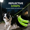 YALAVA Dog Leash 4FT Heavy Duty Reflective Nylon Rope 360° Swivel Hook Black by Deal US