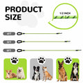YALAVA Dog Leash 4FT Heavy Duty Reflective Nylon Rope 360° Swivel Hook Black by Deal US