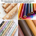 Vodolo Wrapping Paper Cutter with 6 Replaceable Blades Silver Gift Wrap Tool by Deal US