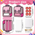FoszaSzept 36Pcs 3D Cartoon Backpack Candy Goodie Bags Colorful Clear by Deal US