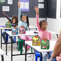 FoszaSzept 36Pcs 3D Cartoon Backpack Candy Goodie Bags Colorful Clear by Deal US