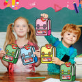 FoszaSzept 36Pcs 3D Cartoon Backpack Candy Goodie Bags Colorful Clear by Deal US