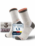 Juclise Womens Merino Wool Hiking Socks Lightweight Cushioned CrewToe Reinforced by Deal US
