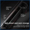 INTMOOD 2 Pack Car Seat Gap Organizer Leather Cup Holder Storage Box Black by Deal US