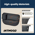 INTMOOD 2 Pack Car Seat Gap Organizer Leather Cup Holder Storage Box Black by Deal US