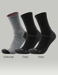 Juclise Womens Merino Wool Hiking Socks Lightweight Cushioned CrewToe Reinforced by Deal US