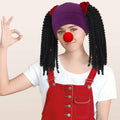 Yearntown 9 Pcs Halloween Women Clown Costume Accessories Multicolor One Size by Deal US