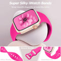 velocius Sport Band for Apple Watch 38-49mm Hot Pink Silicone Strap by Deal US