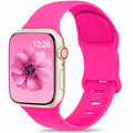 velocius Sport Band for Apple Watch 38-49mm Hot Pink Silicone Strap by Deal US