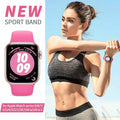velocius Sport Band for Apple Watch 38-49mm Hot Pink Silicone Strap by Deal US