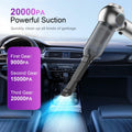 Mozeyerh Handheld Vacuum Cleaner Portable Cordless 20000Pa 4-in-1 Silver by Deal US