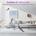 Mozeyerh Handheld Vacuum Cleaner Portable Cordless 20000Pa 4-in-1 Silver by Deal US