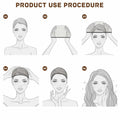 Arcjunys 8Pcs Nylon Stretchy Wig Caps for Women Lace Front Wigs Skin Brown by Deal US