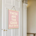 TAEDIN Inspirational Rustic Wall Art Poster Hanger Frame Pink 12x16 by Deal US
