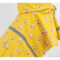 HAPEE Dog Raincoat Reflective Strip Hoodie Poncho Yellow River Size 20" by Deal US